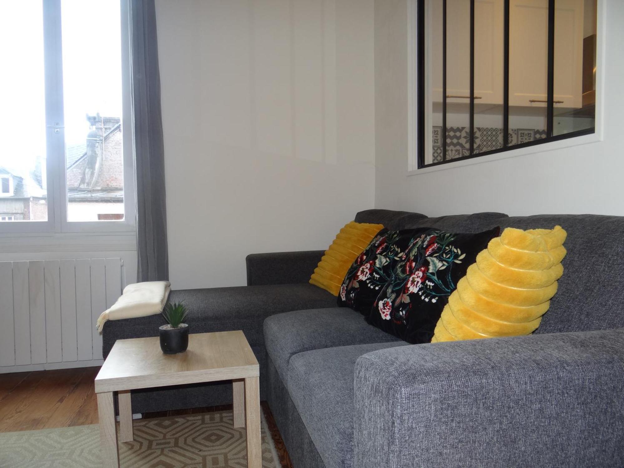 Appartement Lumineux Au Centre De Dieppe, Calme Et Confortable Exteriör bild